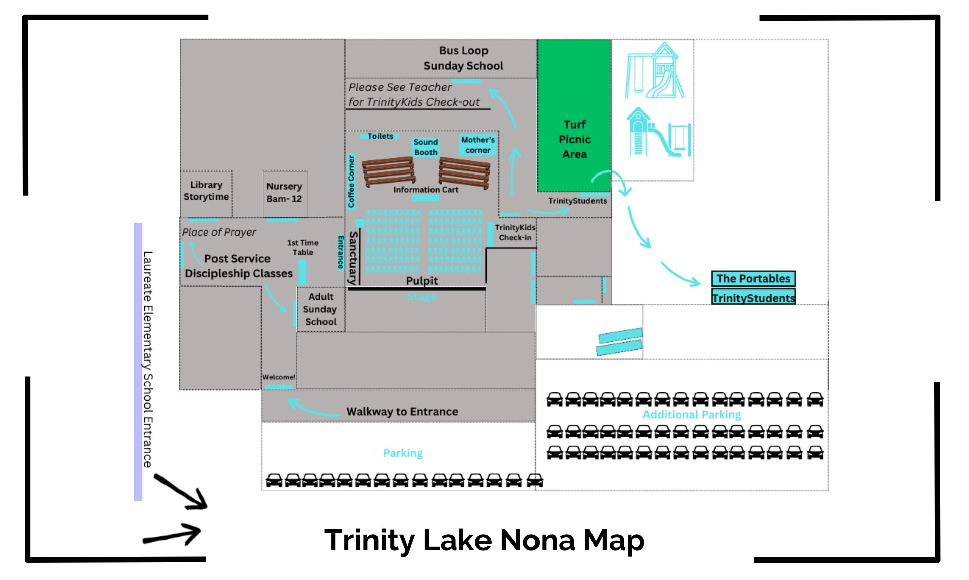 Trinity Lake Nona Map - 1
